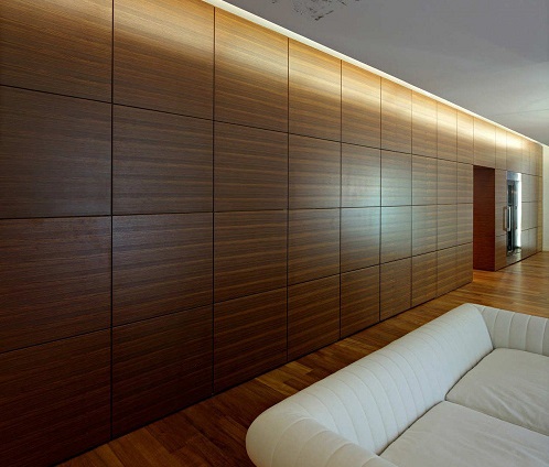 پانل چوبی دردکوراسیون داخلی