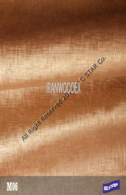 چرمینه چوب استار-M06-متالیک طلایی