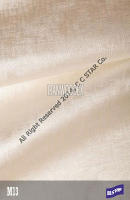 چرمینه چوب استار-M13-متالیک سفید