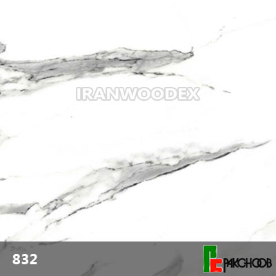 هایگلاس پاک چوب-832-White Marbel